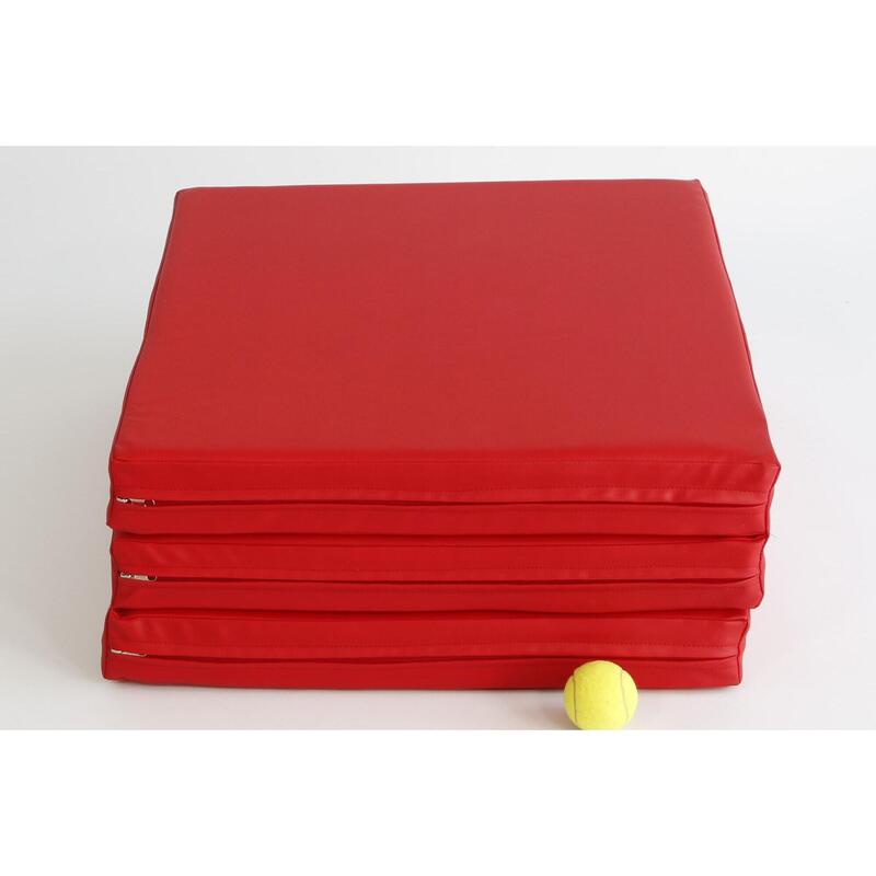Turnmatte Klappbar 180 x 70 x 8 cm Rot Weichbodenmatte Gymnastikmatte