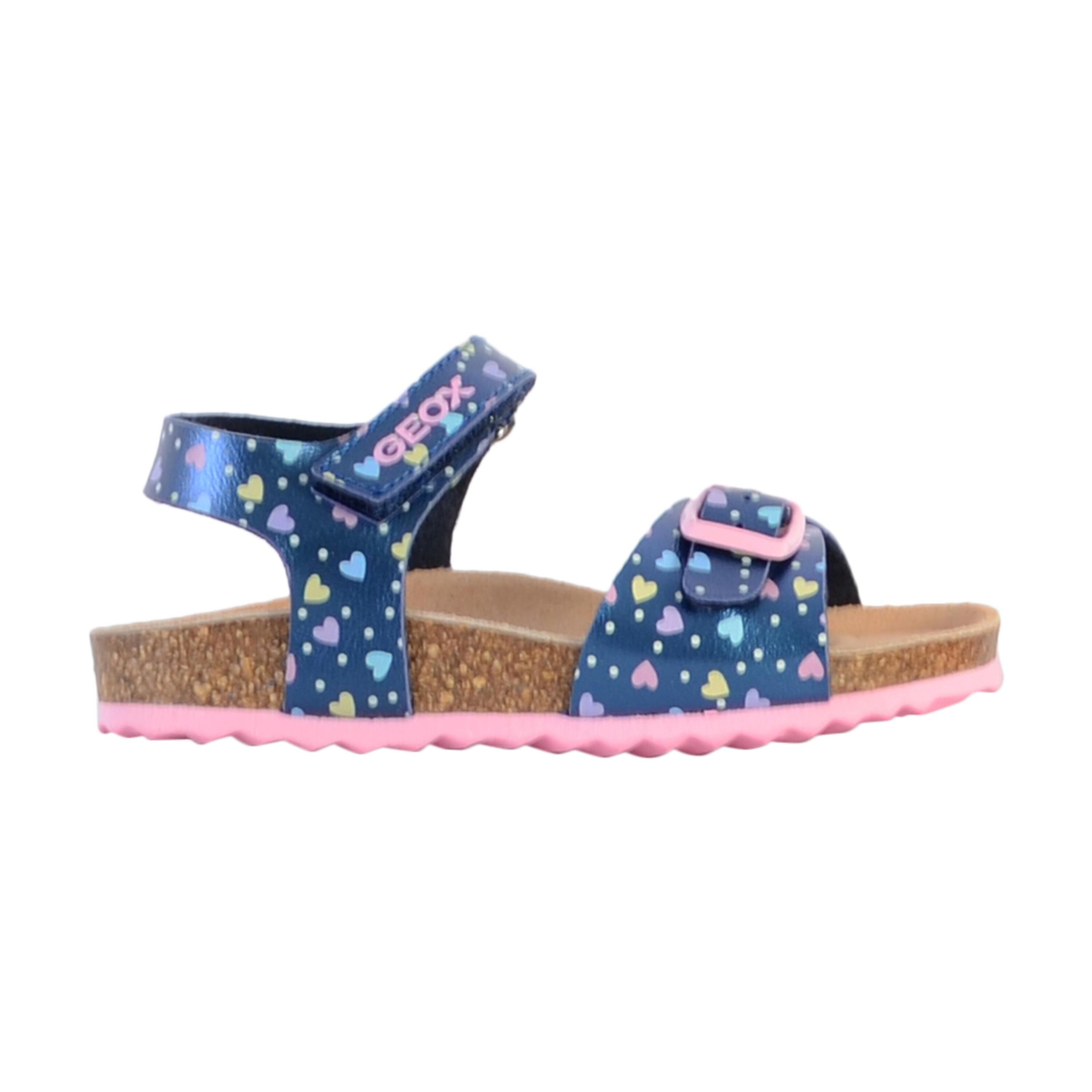 Sandali Geox Modello B Sandal Chalki Girl Colore Blu 2/5