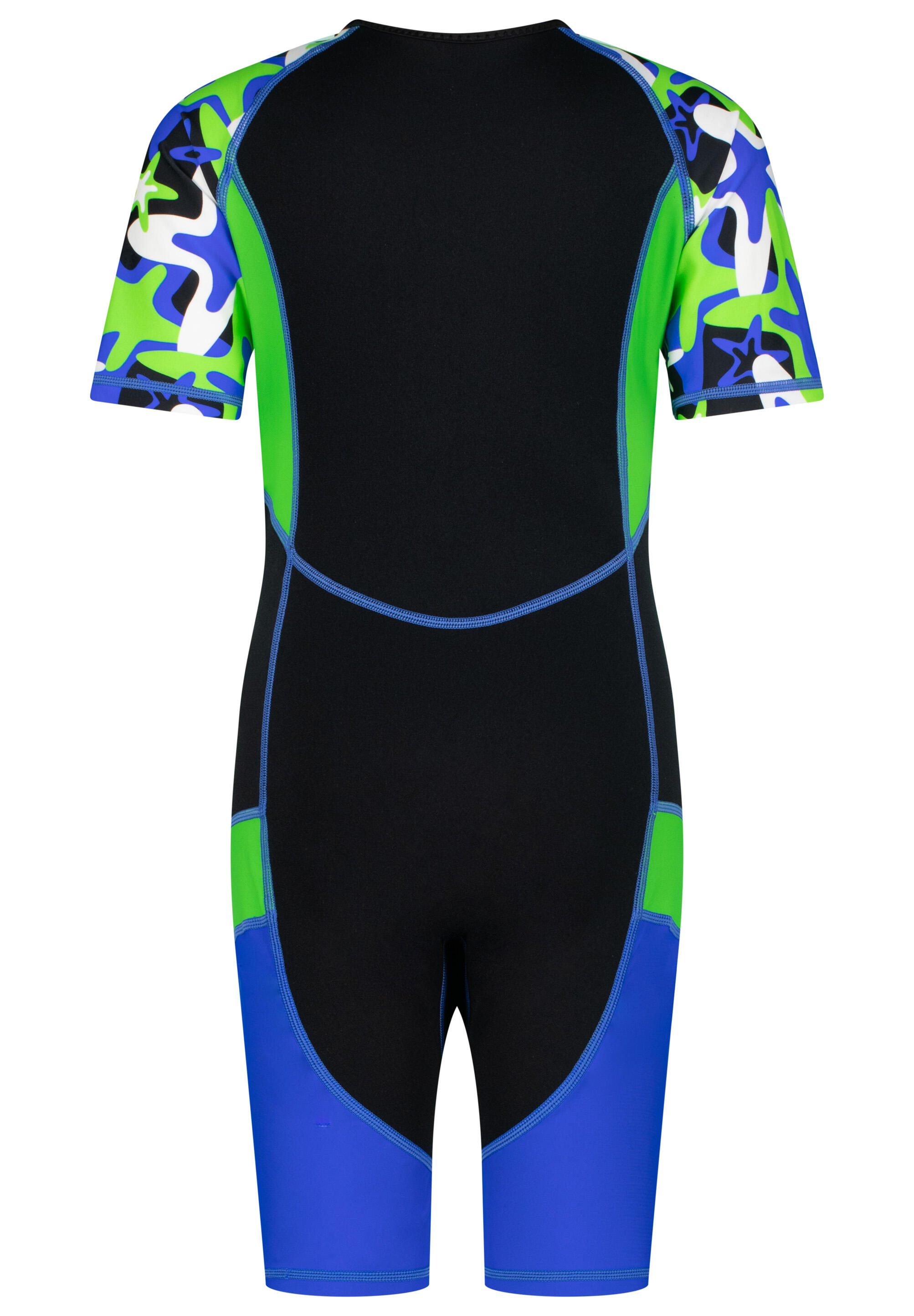 Beco -sealife Wetsuit Blauw/groen 3/5
