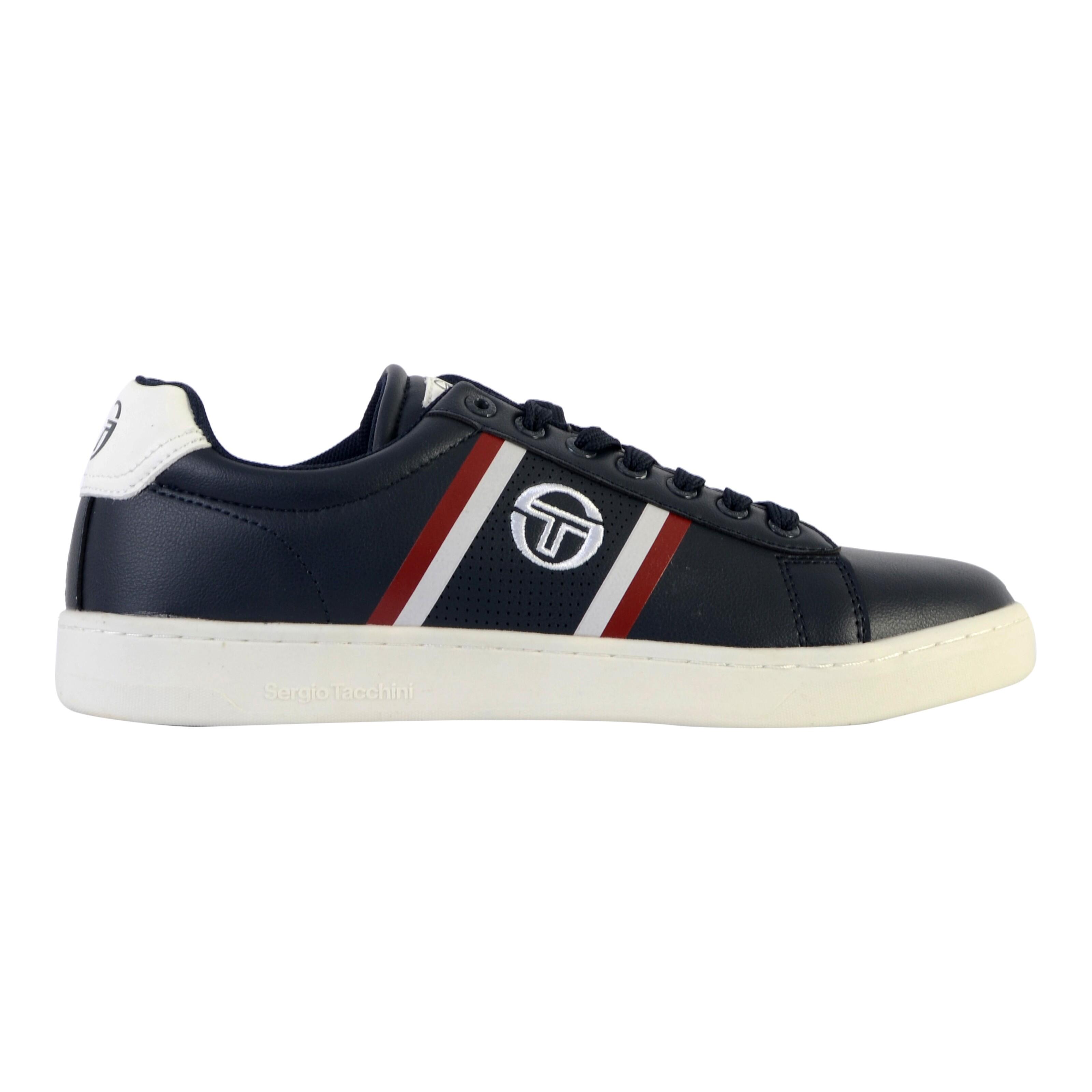 Baskets Sergio Tacchini Unisexe – Taille 36 à 46, Dessus Synthétique, Semelle Cuir, Style Rétro - 6
