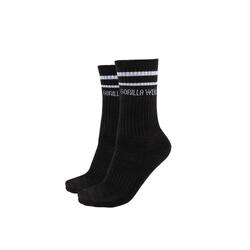 Crew Socks 2-Pack - Black