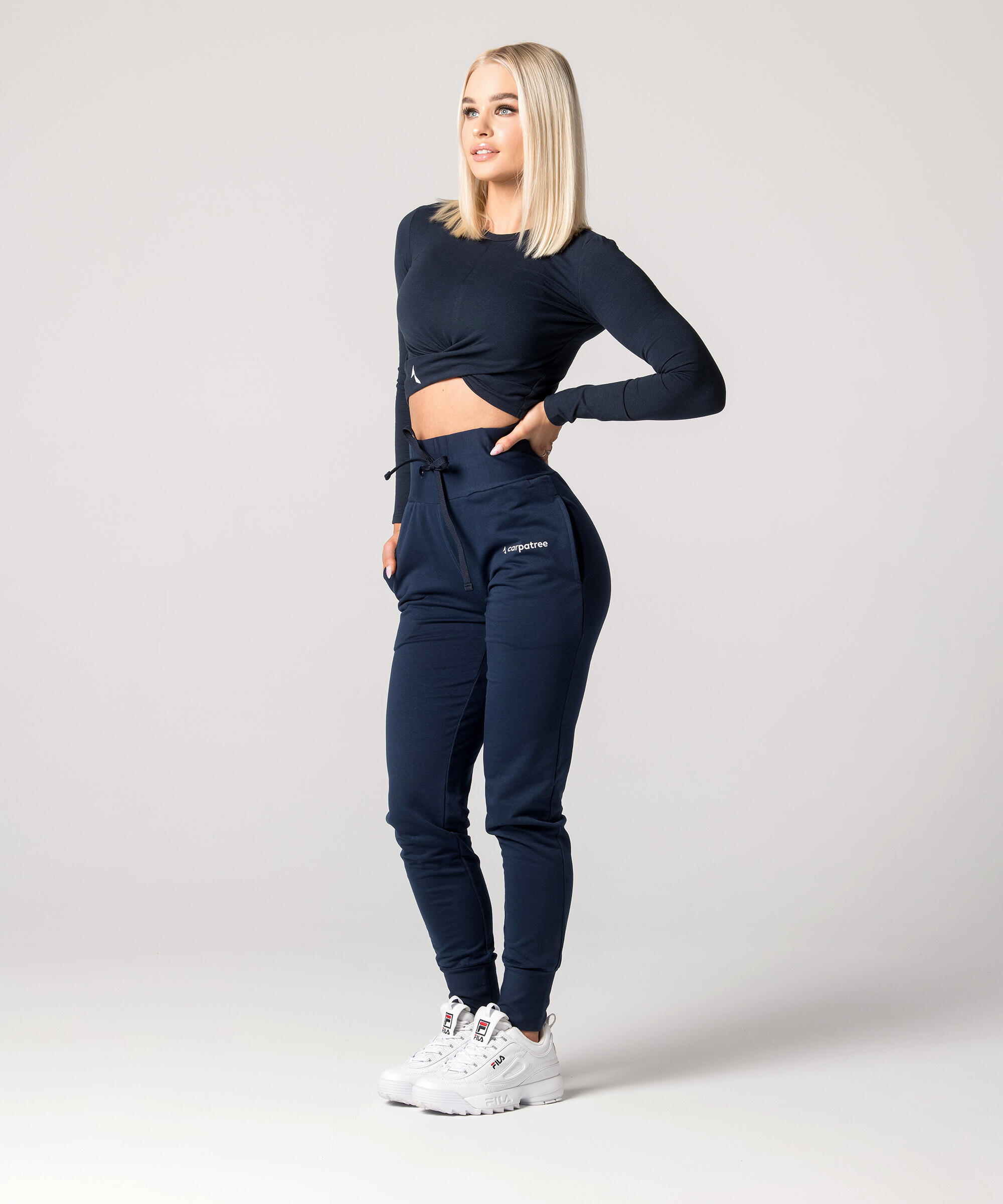 Gaia sporttop met lange mouwen voor dames 3/6