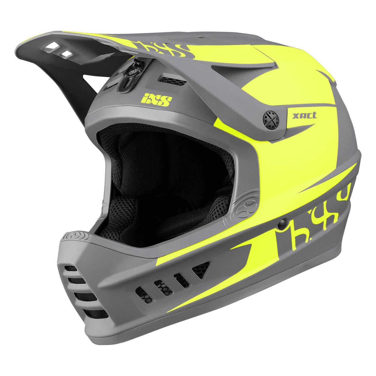 XACT Evo casque fullface - Lime-Graphite 6/6