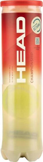 HEAD CHAMPIONSHIP Einzeldose mit 4 Tennisbällen