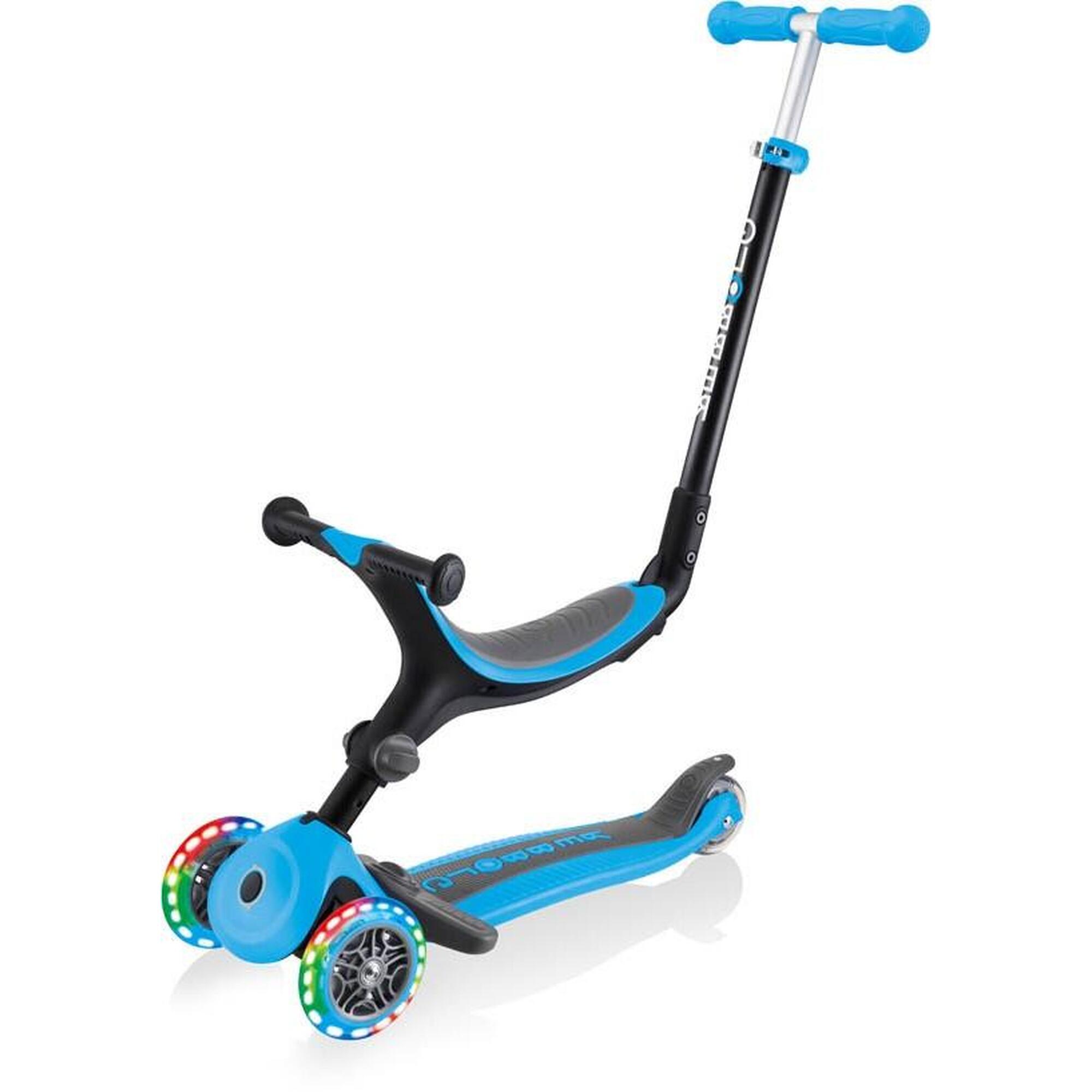 Globber | GO UP Foldable Plus Lights | Blue