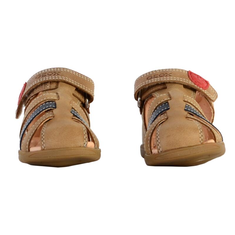 Sandale Cuir Enfant Geox Macchia B254VA - Enfant