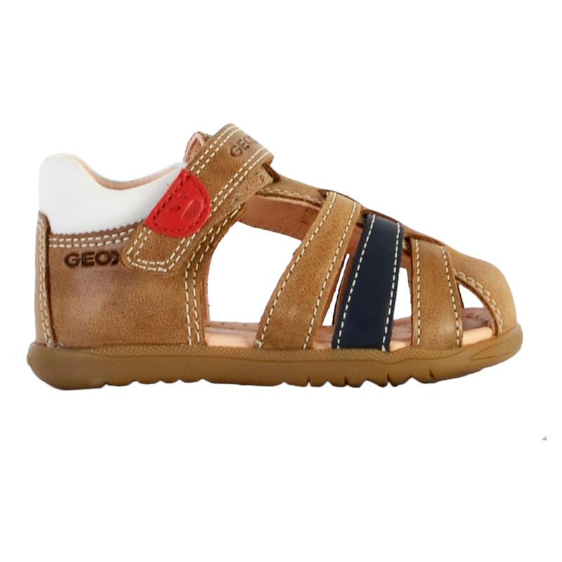 Sandale Cuir Enfant Geox Macchia B254VA - Enfant