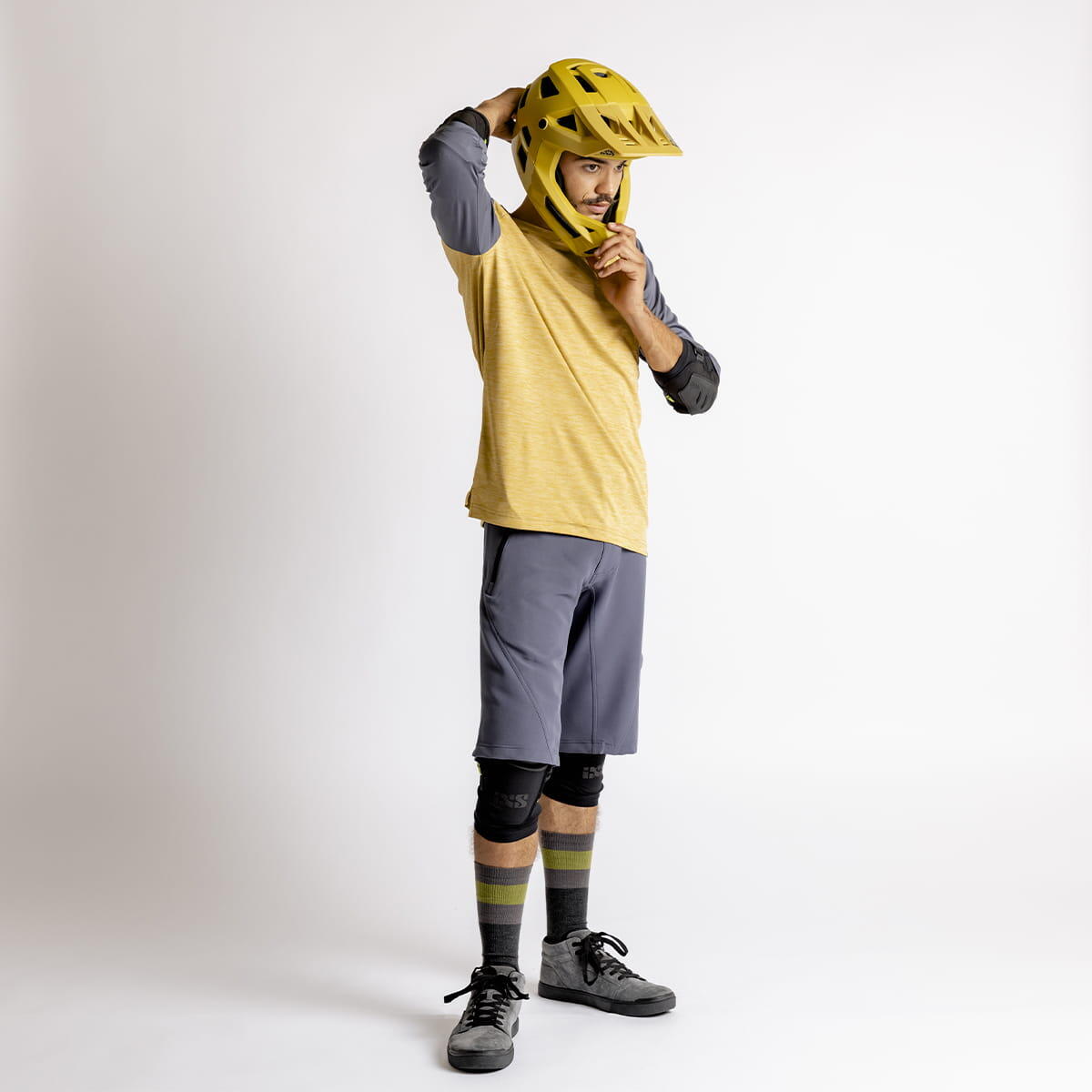 Carve X 3/4 Jersey - Acacia / Charcoal 6/7