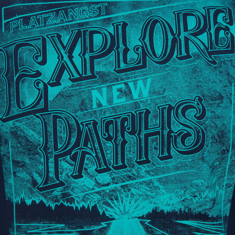 Explore T-Shirt - Blau