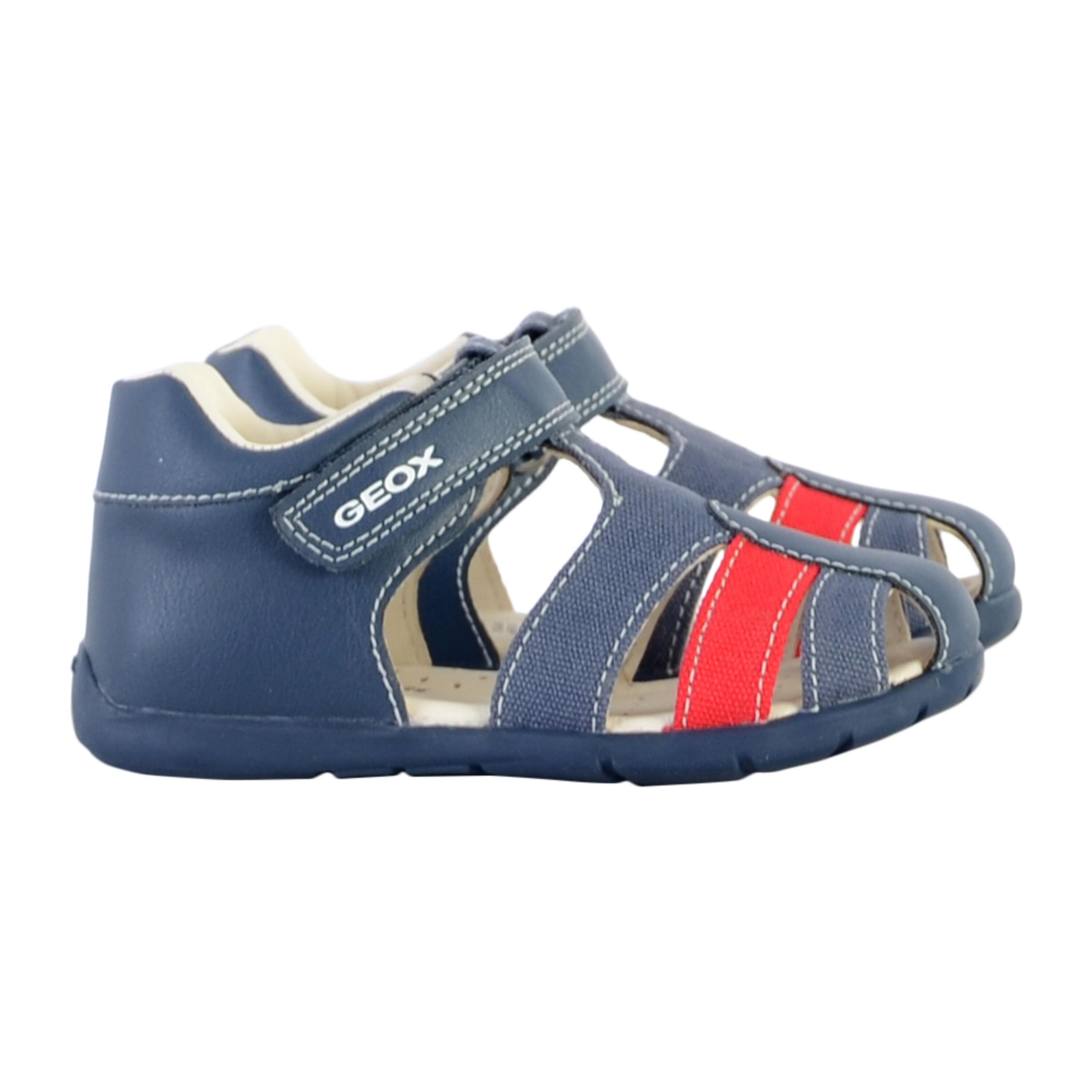 Sandali Geox Modello B Elthan Boy C Colore Blu 3/5
