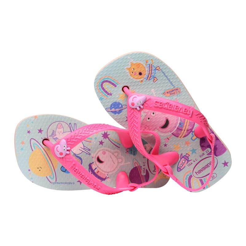 Chanclas Niña Havaianas Baby Peppa Pig Rosa