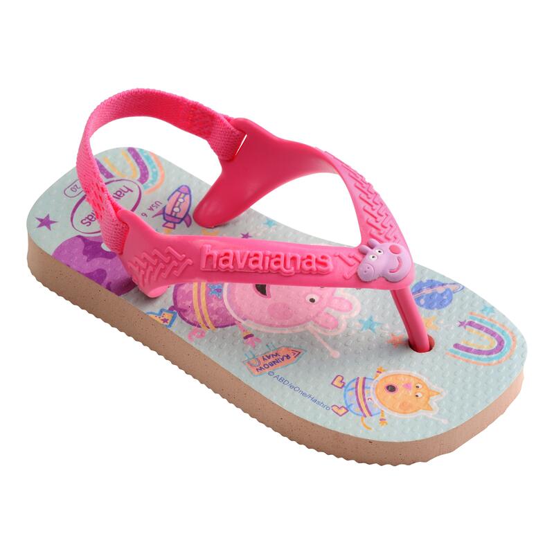 Chanclas Niña Havaianas Baby Peppa Pig Rosa