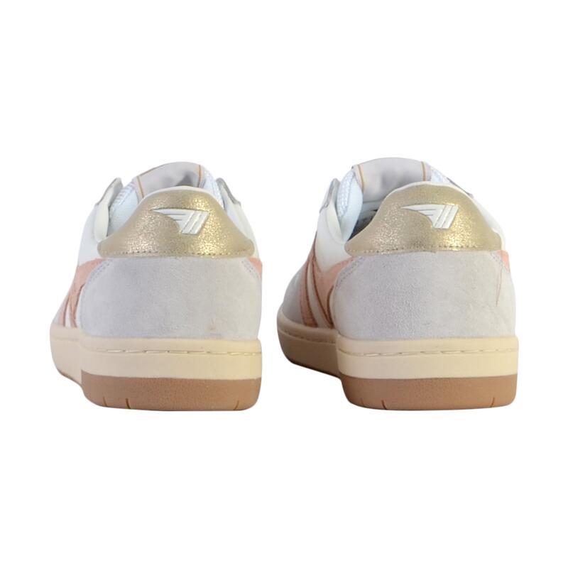 Basket Plate Cuir Gola Hawk - Femme