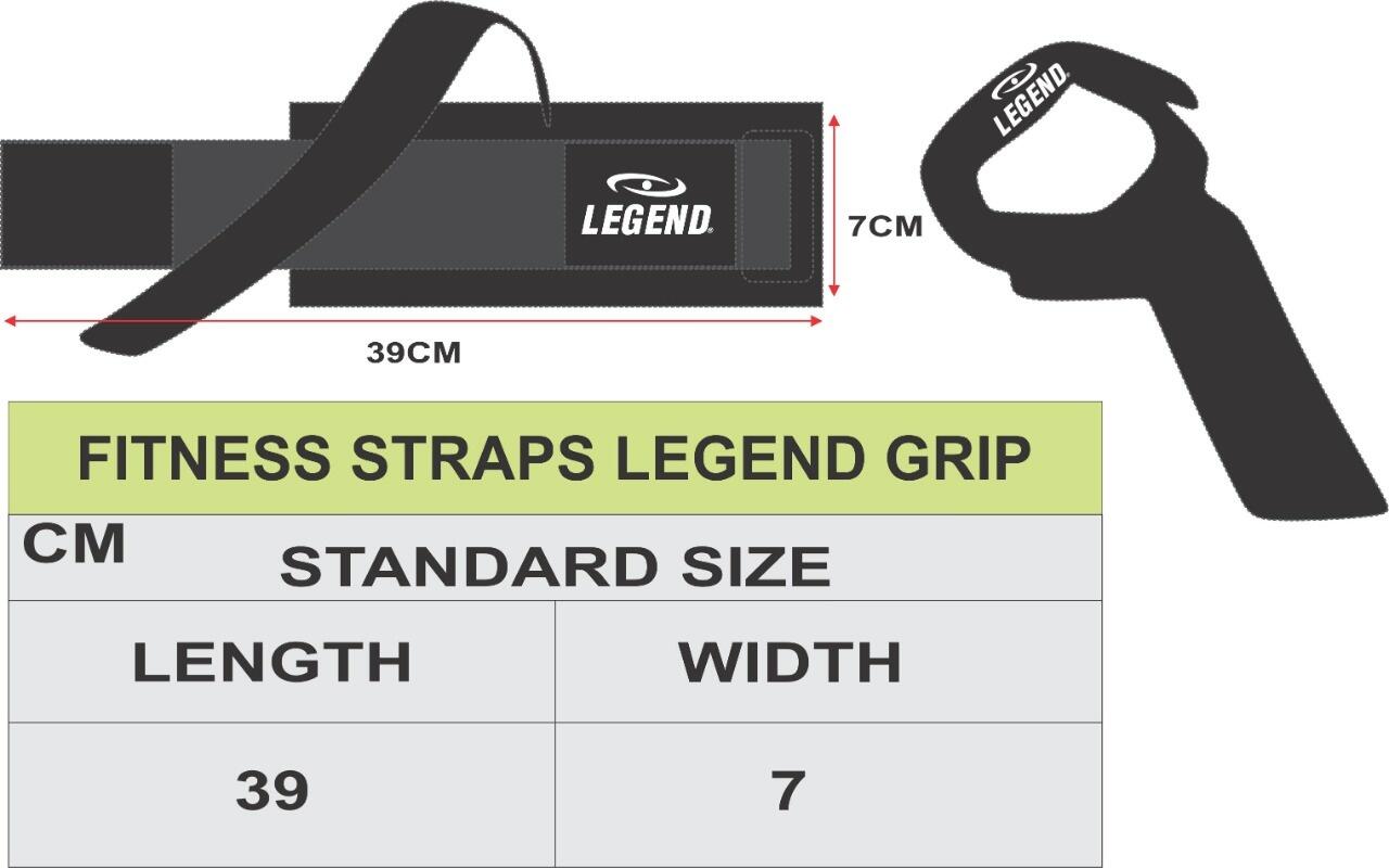Fitness Straps Heren/Dames Zwart Power Grip - Voor Zware Lifts - Wristwrap Tech 2/5