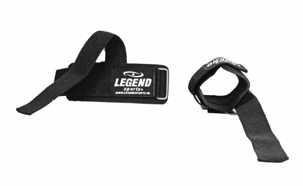 Fitness Straps Heren/Dames Zwart Power Grip - Voor Zware Lifts - Wristwrap Tech 3/5