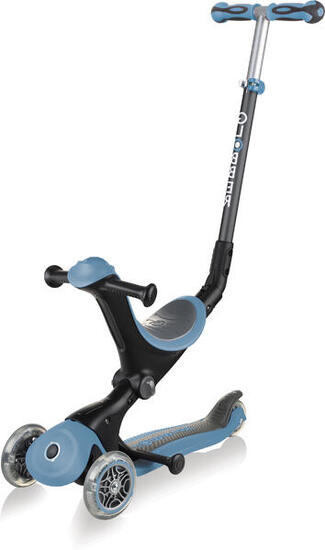 Globber Go Up scooter pour enfants "4 in 1" Deluxe en bleu pastel