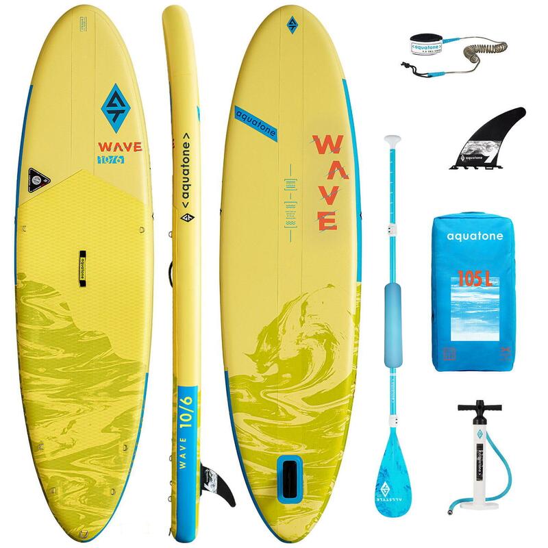 Deska pompowana SUP Aquatone Wave 10'6" 320cm TS-112 2022 z bojką na wiosło