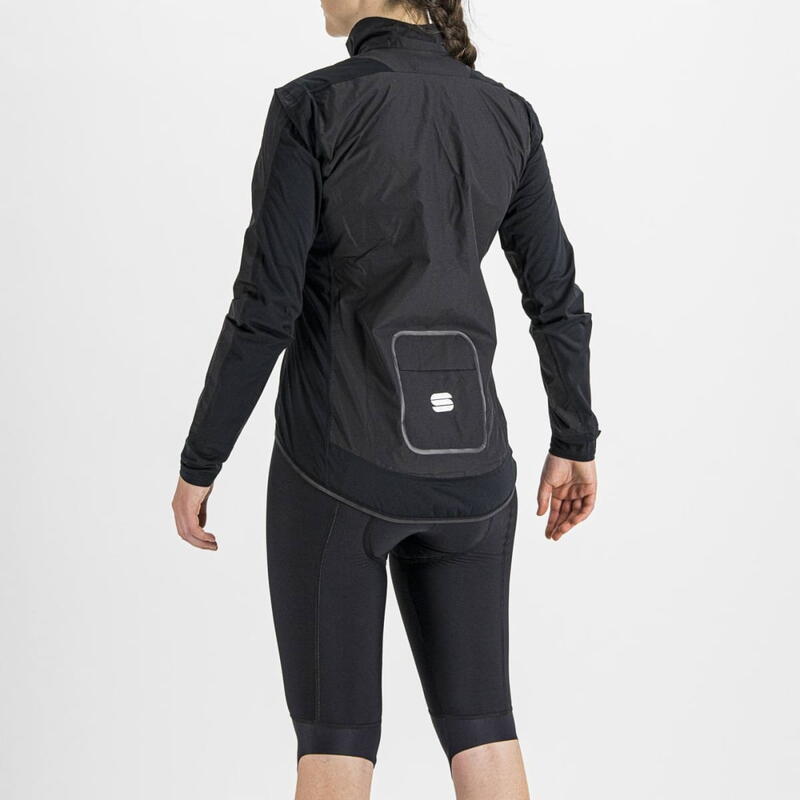 Hot Pack No Rain Vrouwen Jas - Zwart