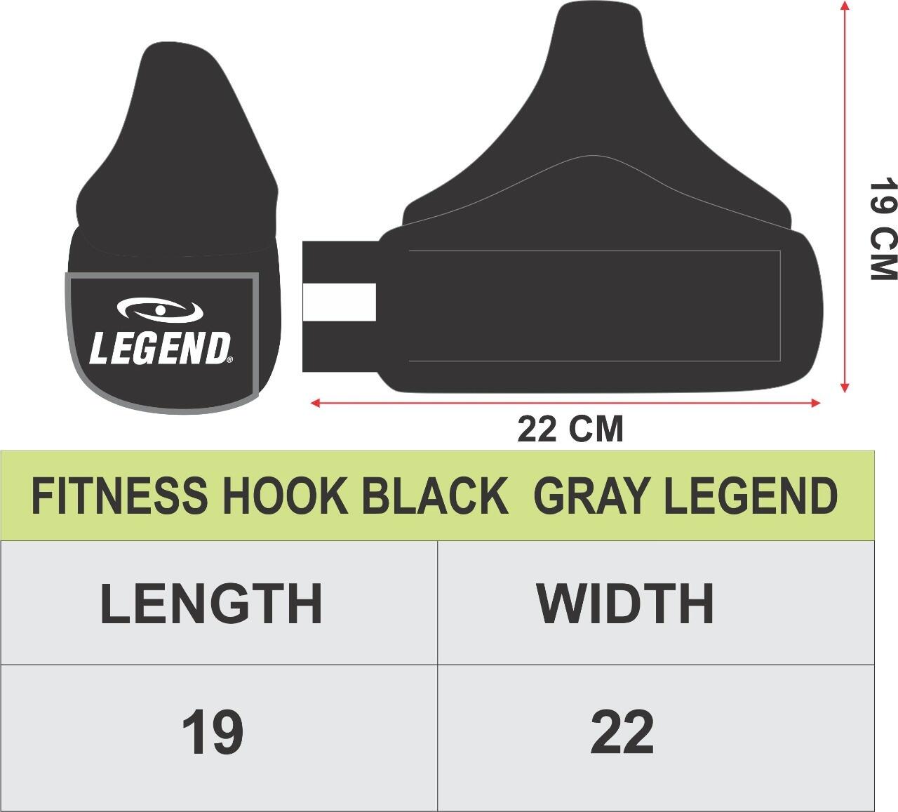 Crochet Fitness Homme/Femme Noir Power Grip 2/5
