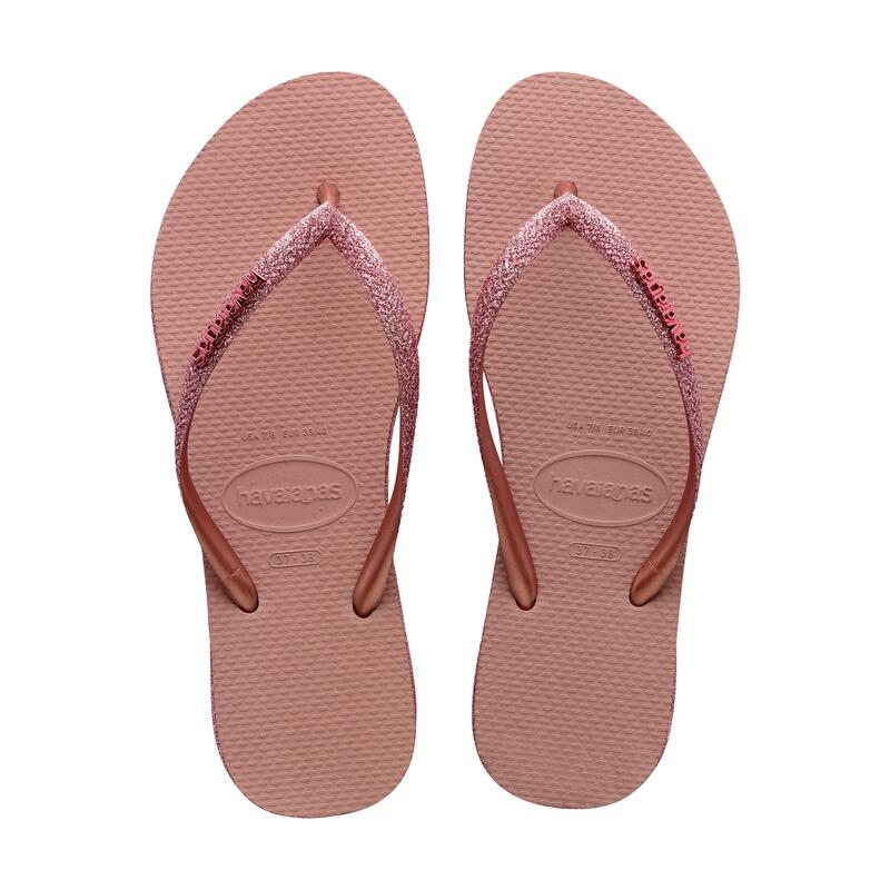 Tong à Enfiler Havaianas Slim Sparkle II Femme HAVAIANAS Decathlon