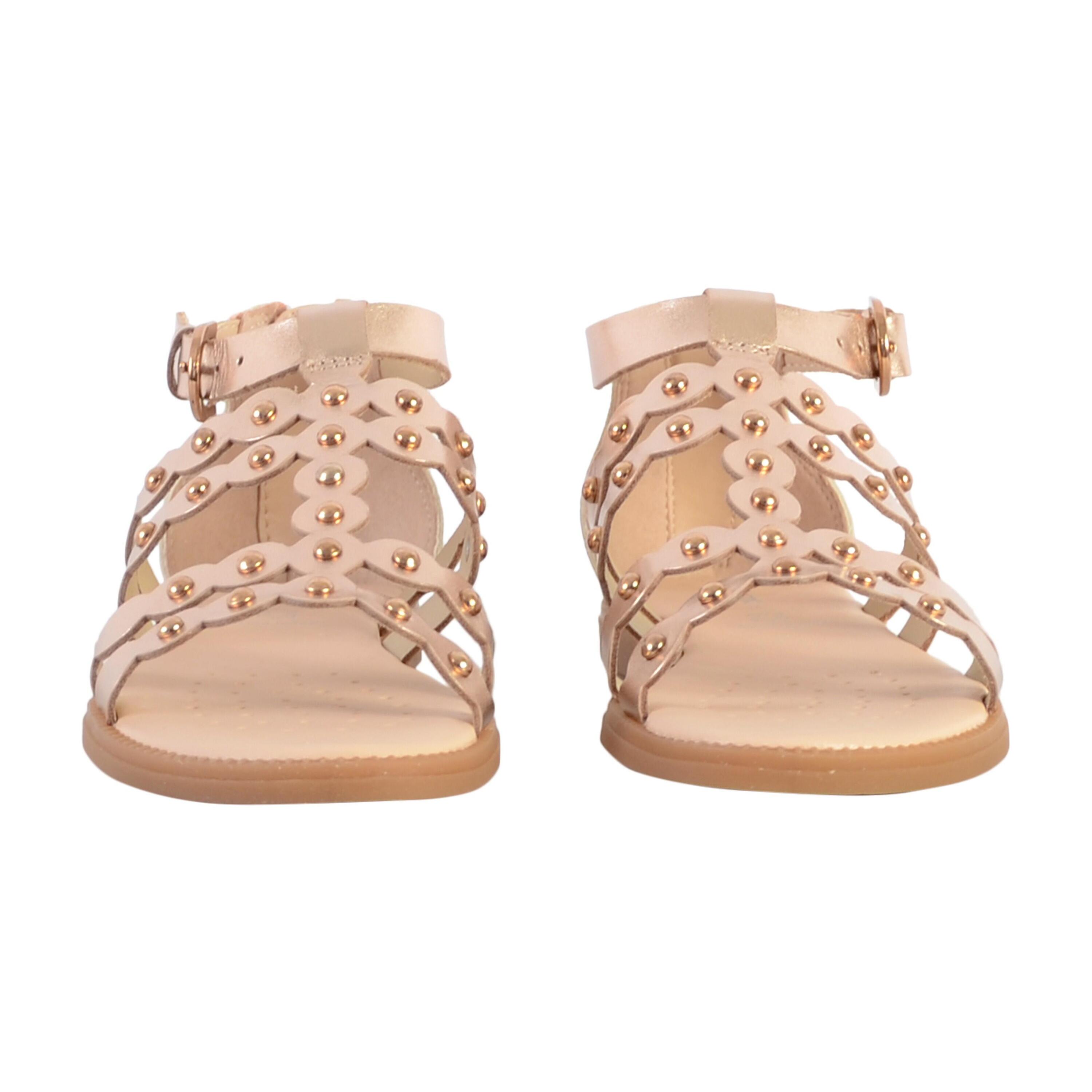 Geox Modelo J Sandal Karly Girl Cor Bronze 5/5