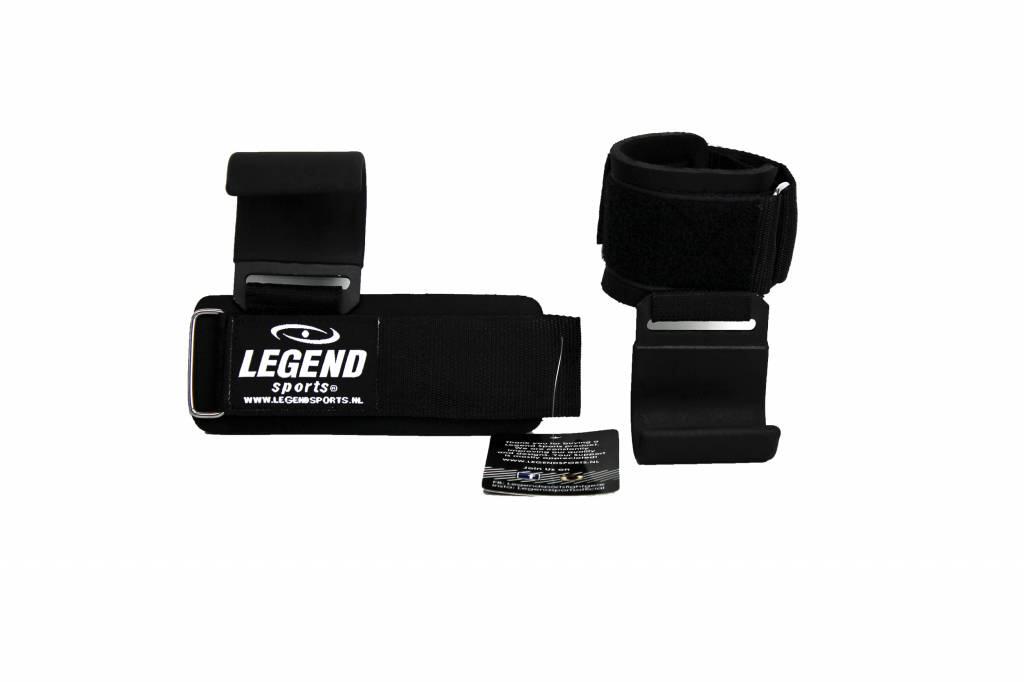 Crochet Fitness Homme/Femme Noir Power Grip 3/5