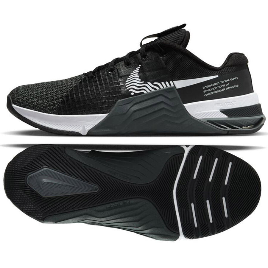 Nike Metcon 8 Black White 1/7