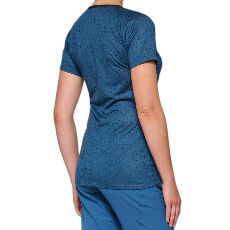 Airmatic Womens Short Sleeve Jersey - Slate Blue