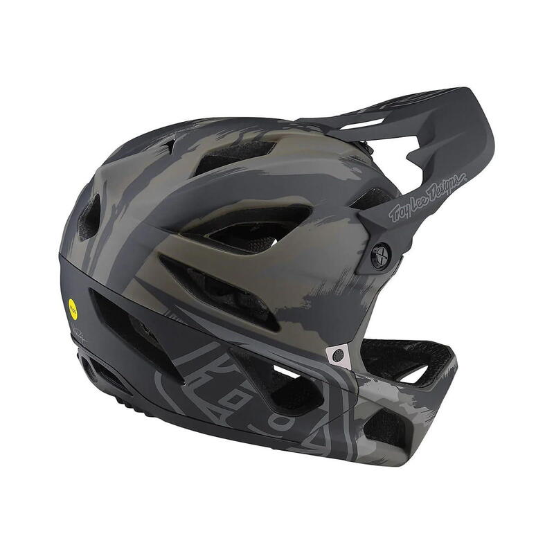 Piero Bike - Casco Mtb Stage Stealth Massima Protezione, Super Ventilato  Ottimo per il Downhill