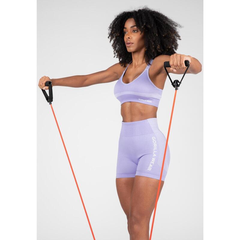 Soutien-gorge de sport sans coutures Selah - Lilas