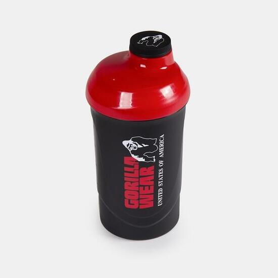 Wave Shaker 600ML - Schwarz/Rot