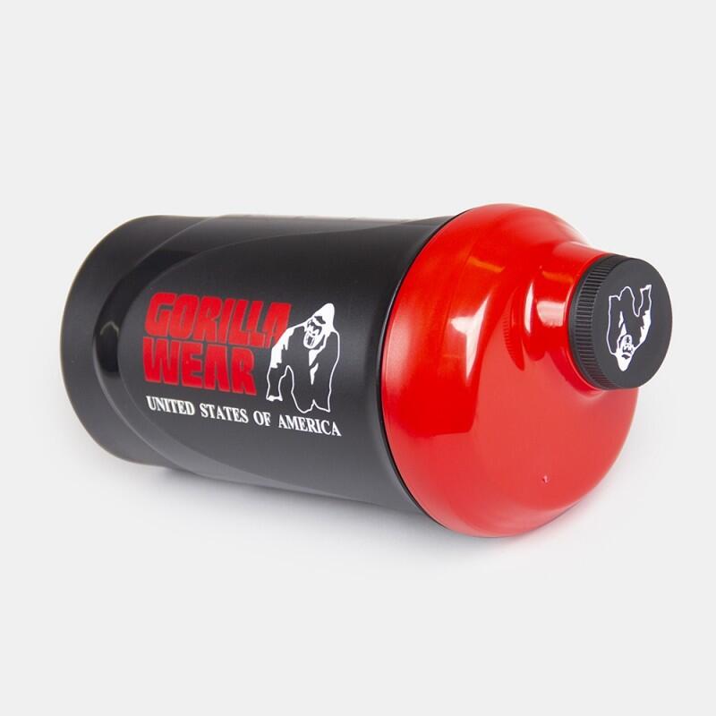 Wave Shaker 600ML - Zwart/Rood 2/5