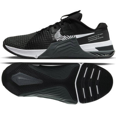 Scarpe - Training - Uomo - Stabili traspiranti - Metcon 8 - Nero/Bianco.