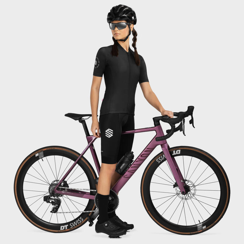 Maglia maniche corte Ciclismo Donna M2 New Moon SIROKO Nero