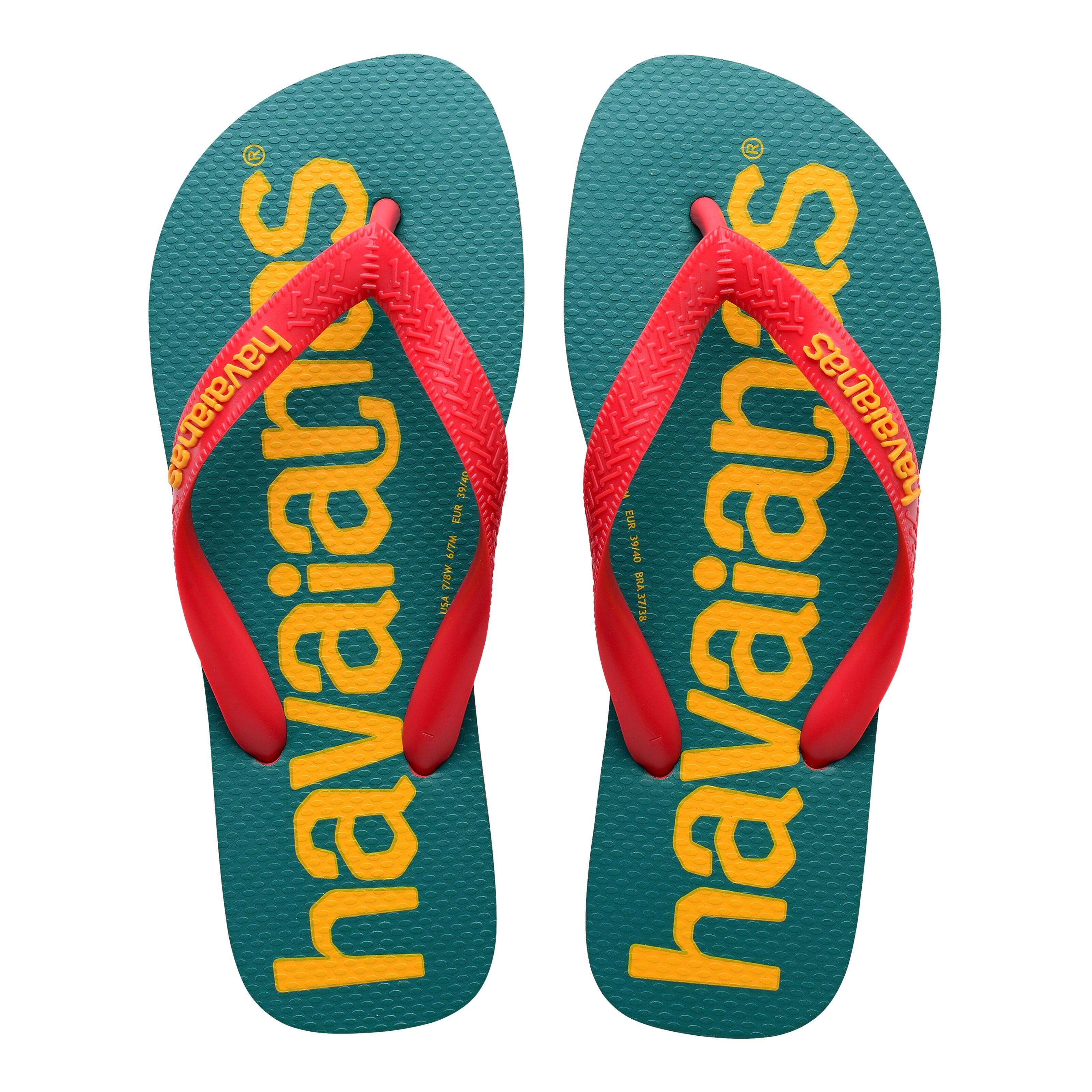 Havaianas - Tong À Enfiler Havaianas Top Logomania2 - Homme - Tongs - Vert - 39/42 - Decathlon