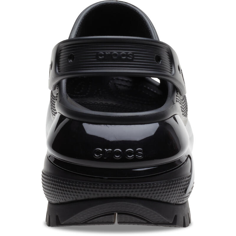 Sandale Crocs Classic Mega Crush negre pentru femei