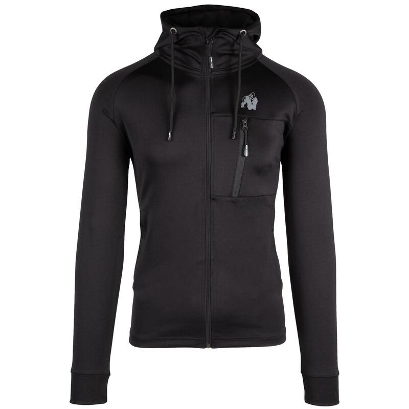 Gorilla Wear Scottsdale Trainingsjas - Track jacket - Zwart/Black - 3XL