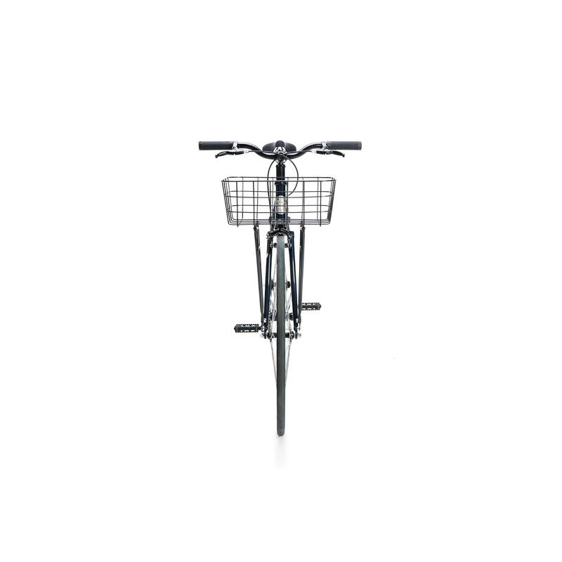 Bagaj pentru bicicletă - Coș din oțel inoxidabil negru - Pelago