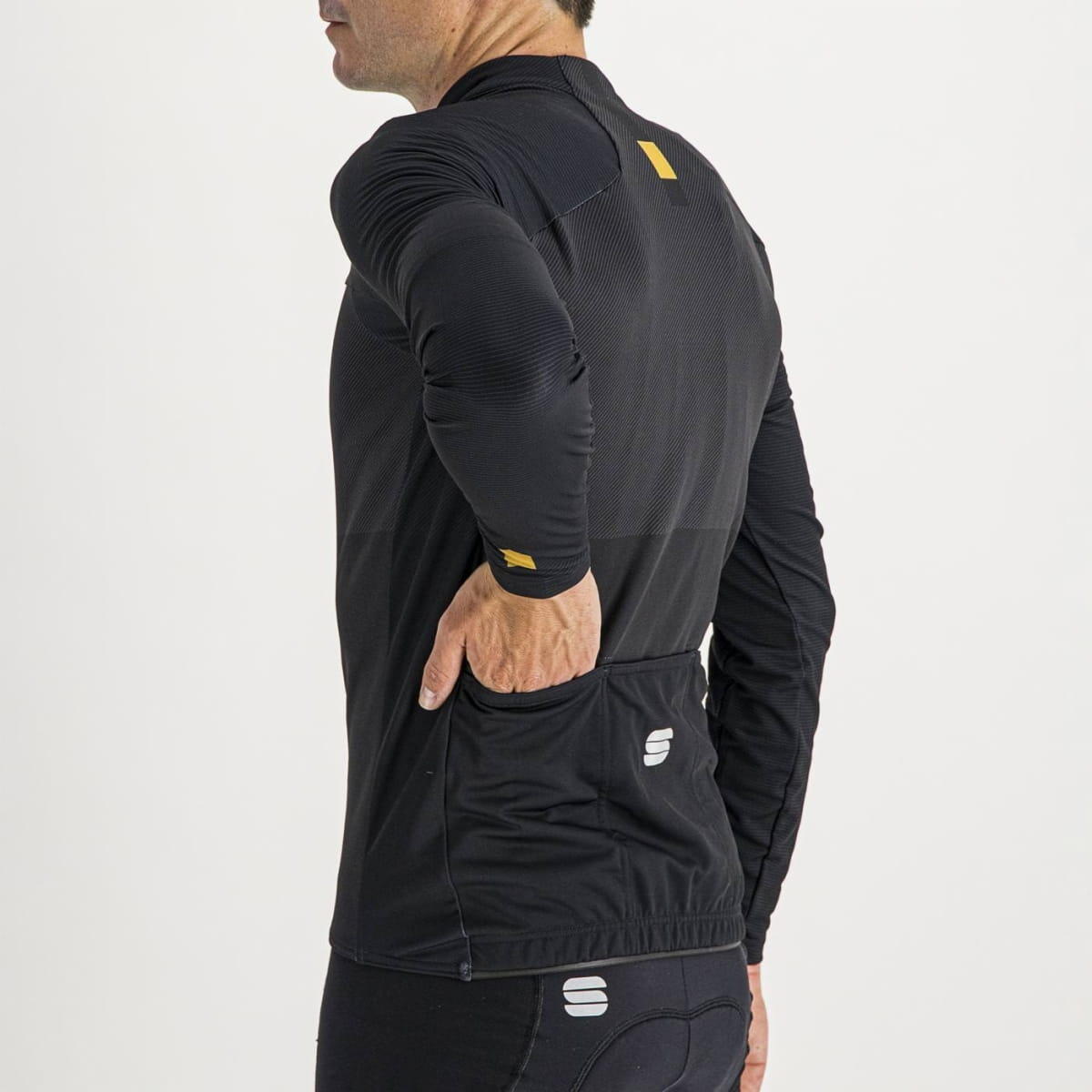 Bodyfit Pro Thermal Jersey - Noir Or 6/6