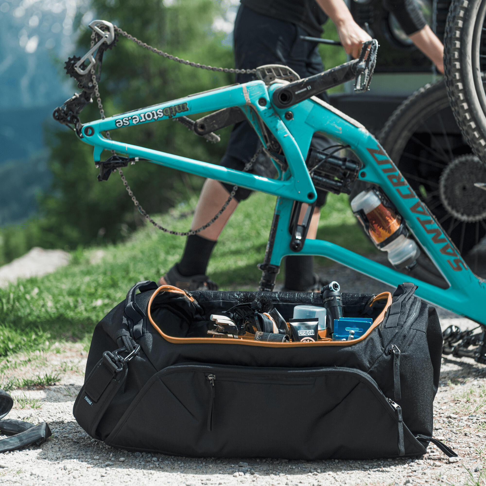 Thule RoundTrip Gear Locker bolsa 55 l negro 6/6