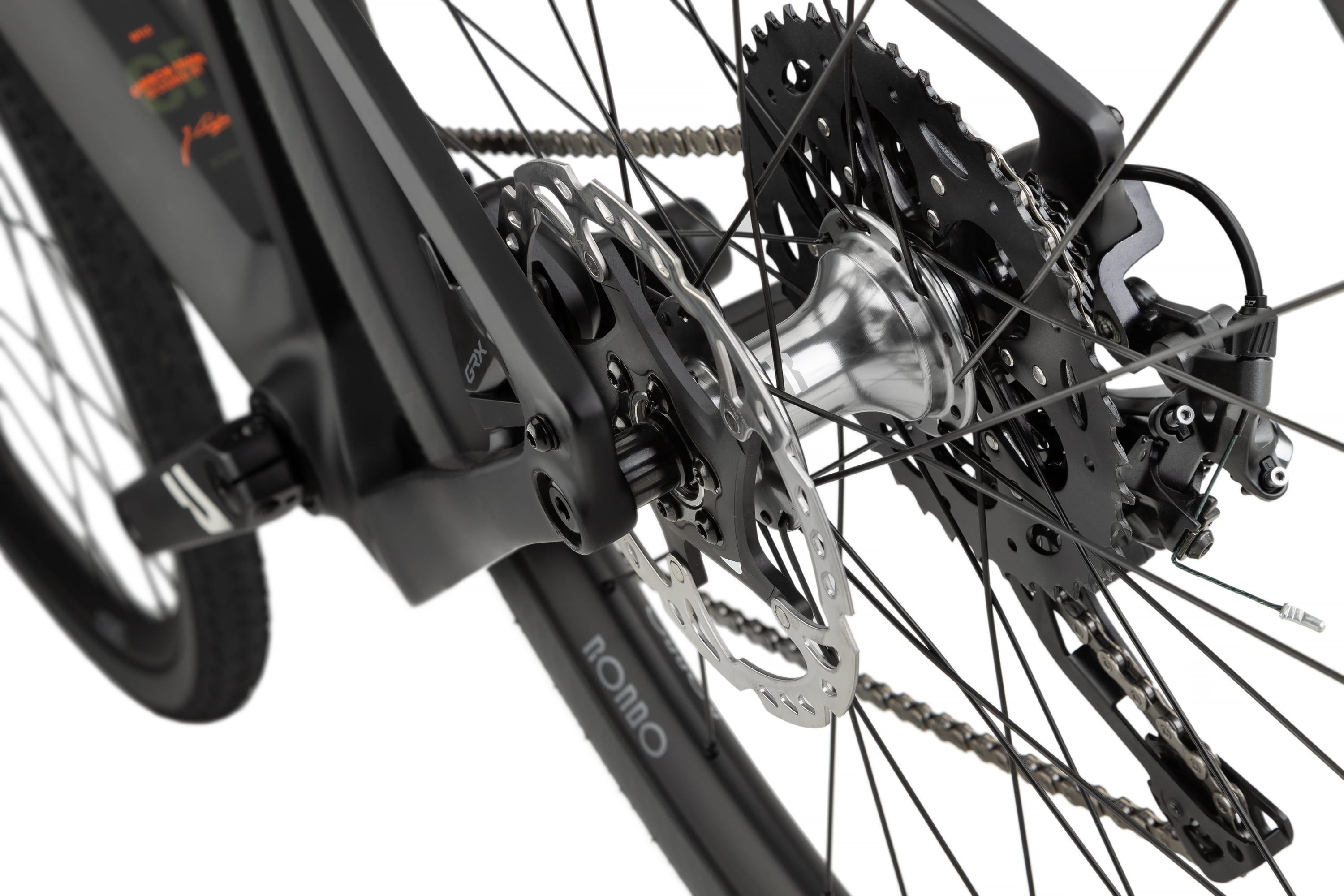 MYLC CF2 Gravel Plus Bike - Green/Black 7/7