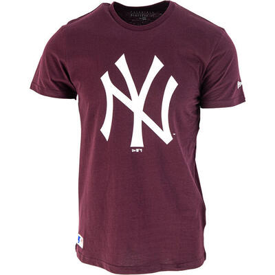 T-shirt new era team logo new york yankees, bruin, mannen
