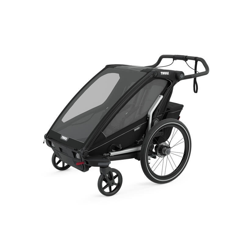 Multisport Fahrradanhänger Thule Chariot Sport Double Black