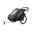 Multisport Fahrradanhänger Thule Chariot Sport Double Black