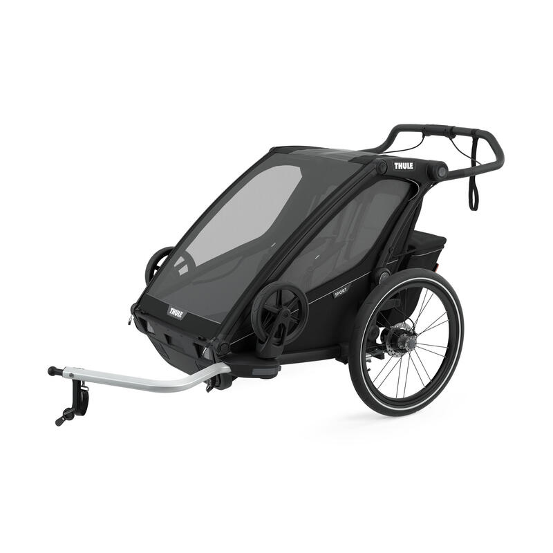 Multisport Fahrradanhänger Thule Chariot Sport Double Black