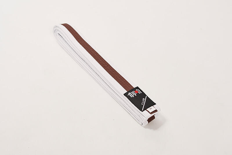 Centura Arte Martiale  Ippon Gear Alb/Maro/Alb