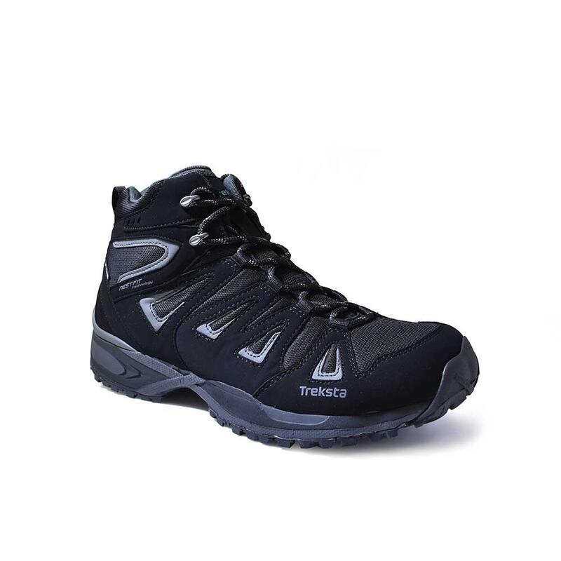 Nevado Mid Lace GTX 中性防水中筒登山健行鞋 - 黑色
