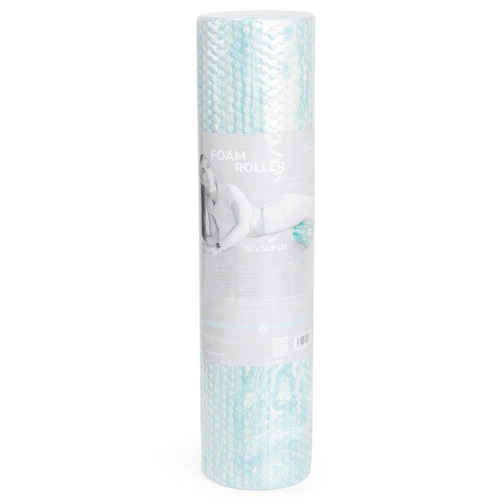 Rouleau de massage VIVID Foam Roller mousse EVA turquoise 3/3