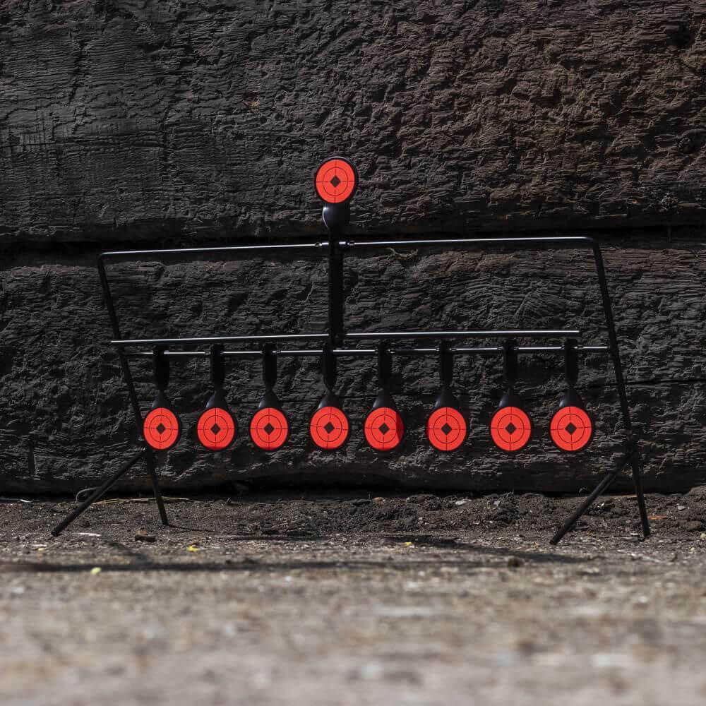 Obrotowa, automatyczna strzelnica z tarczami 8+1 3/7