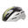 Casque de vélo Aero-R Large 58-61 cm - blanc mat / noir brillant / jaune fluor